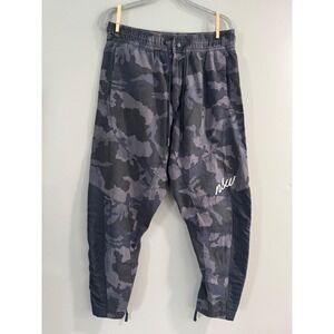 Nike NSW Camo Cargo Pants Mens Size‎ M Black Gray Camouflage Joggers